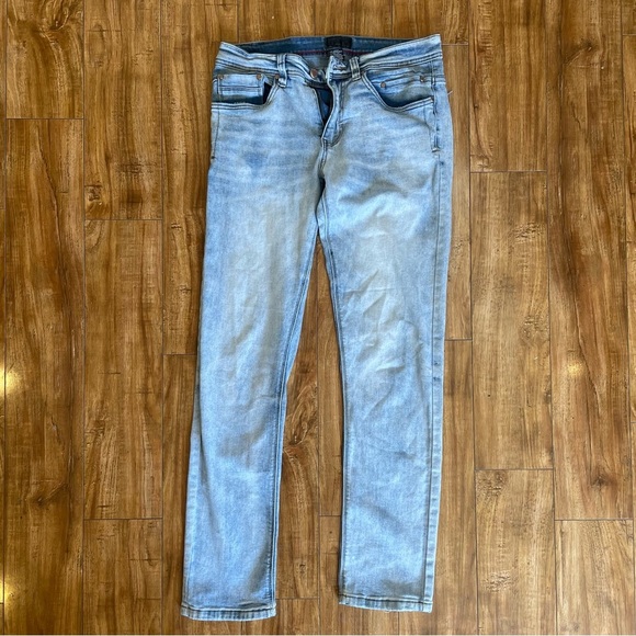 STEVES JEANS Men’s Blue Acid Wash Slim Jeans Denim Size 30x32 - Picture 1 of 13